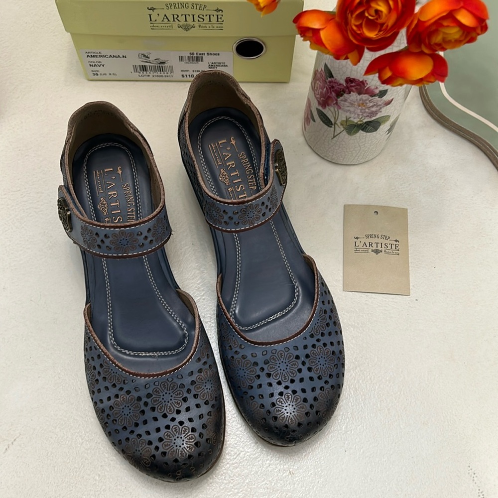 SPRING STEP L’RTISTE 8.5 blue